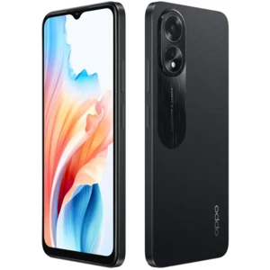 Смартфон Oppo A18 4/128GB Glowing Black UA