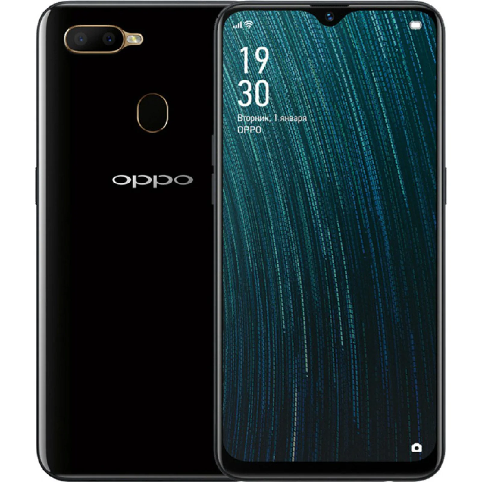 Смартфон Oppo A5s 3/32Gb Black UA