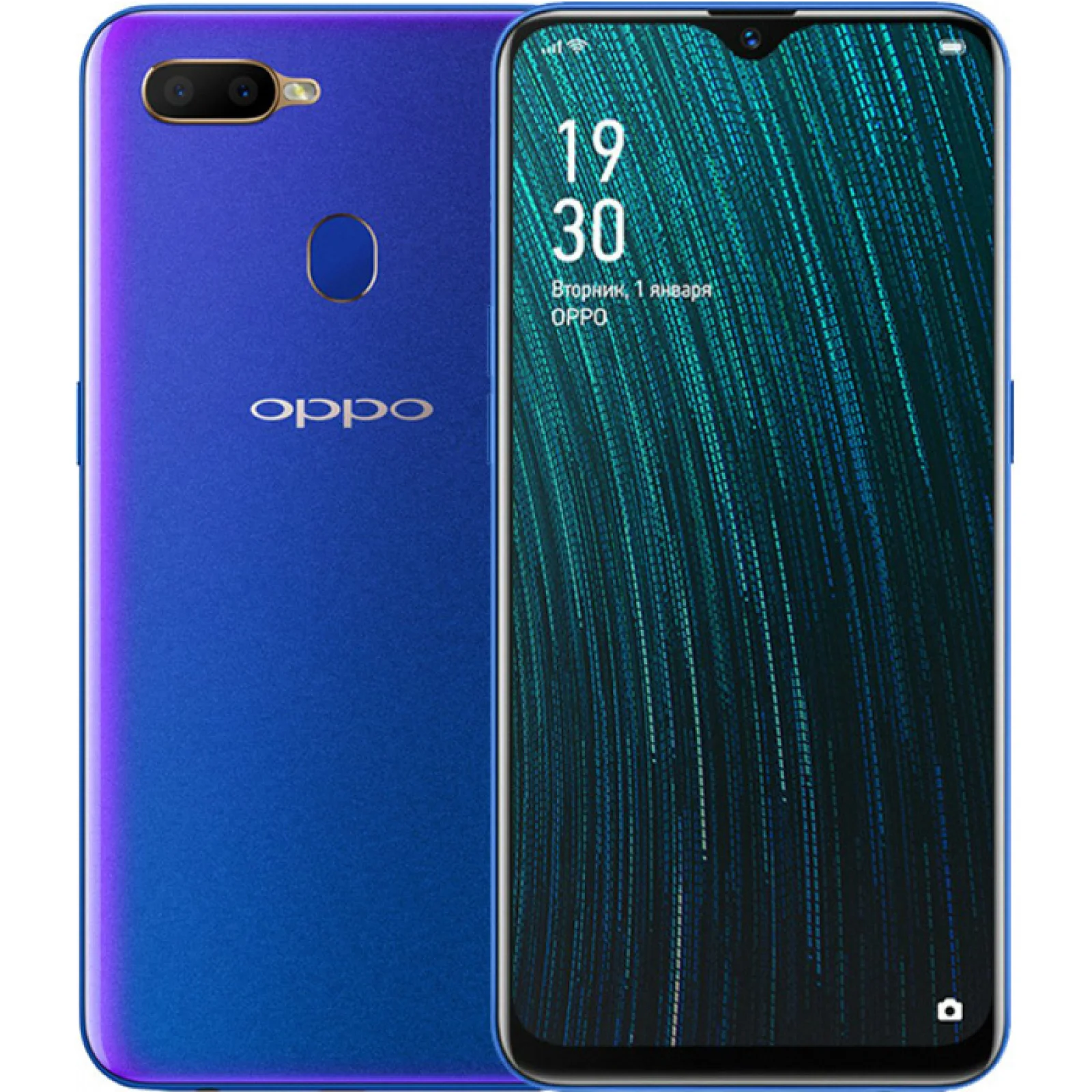Смартфон Oppo A5s 3/32Gb Blue UA