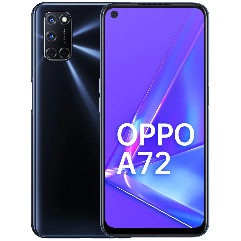 Смартфон Oppo A72 4/128GB Twilight Black UA