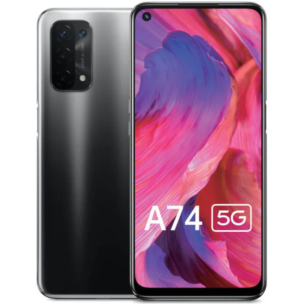 Смартфон Oppo A74 5G 6/128GB Prism Black EU