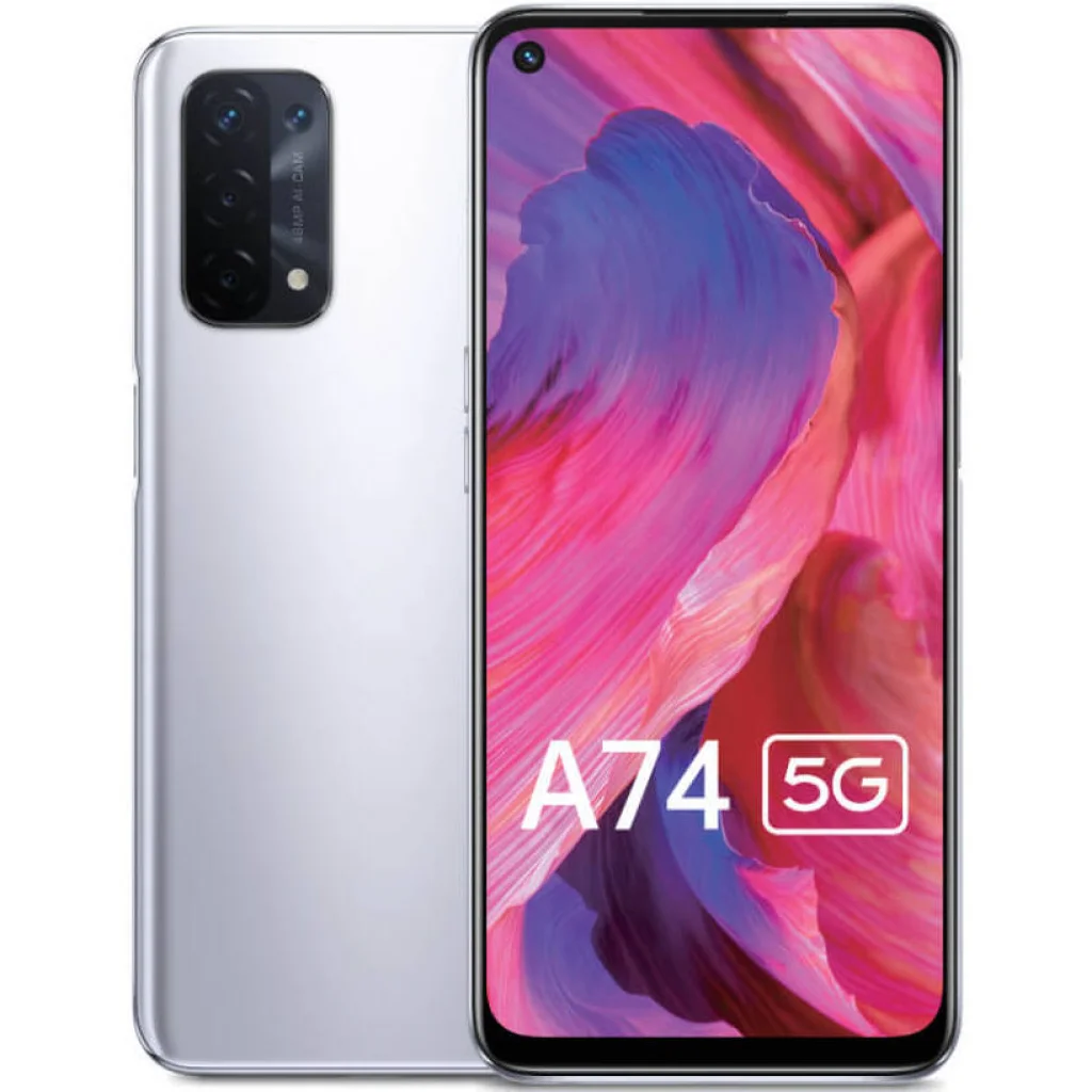 Смартфон Oppo A74 5G 6/128GB Space Silver EU