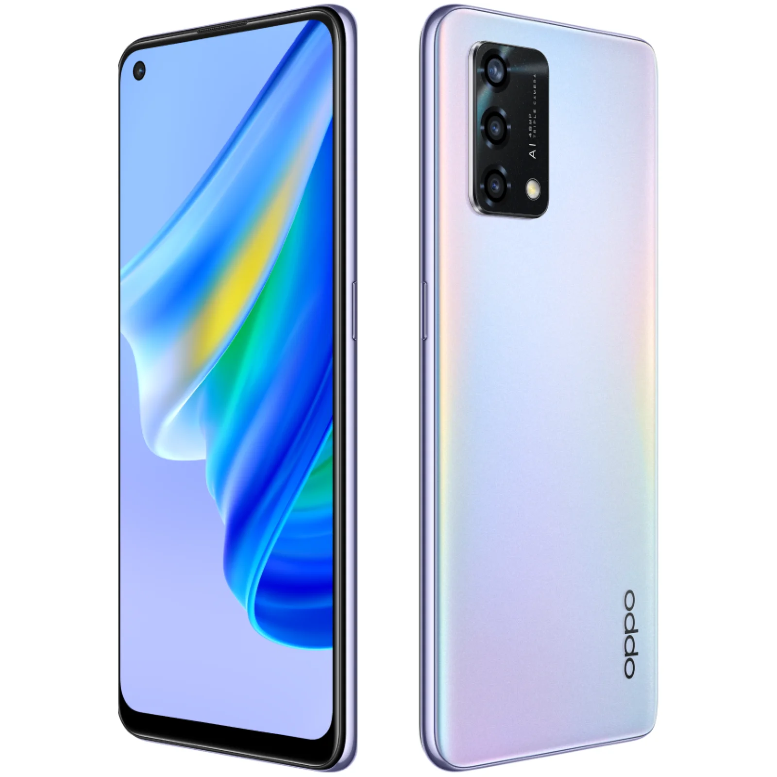 Смартфон Oppo A95 8/128GB Rainbow Silver
