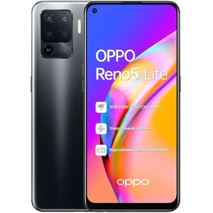 Колір: Чорний - Смартфон Oppo Reno5 Lite 8/128GB Fluid Black UA
