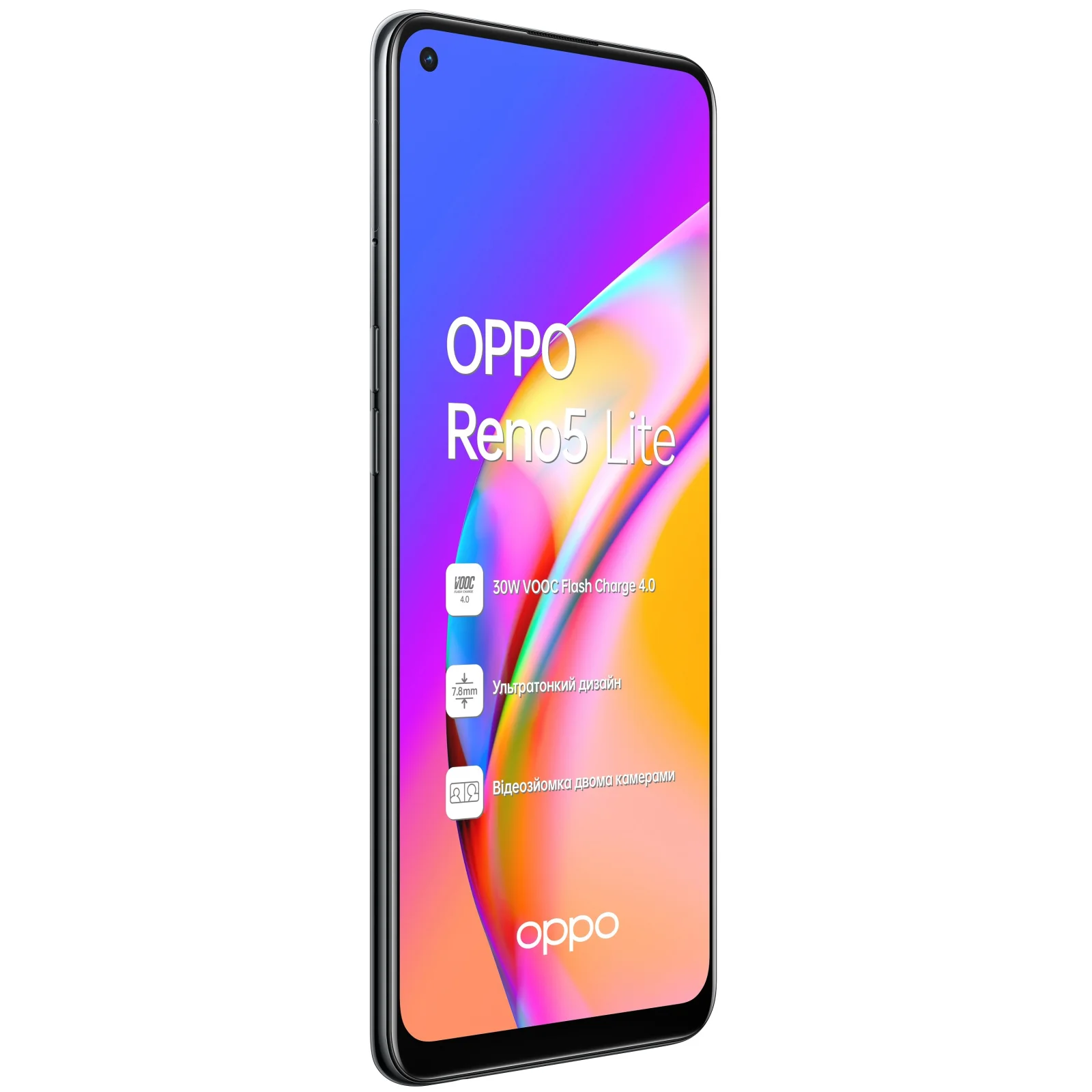 Смартфон Oppo Reno5 Lite 8/128GB Fluid Black UA