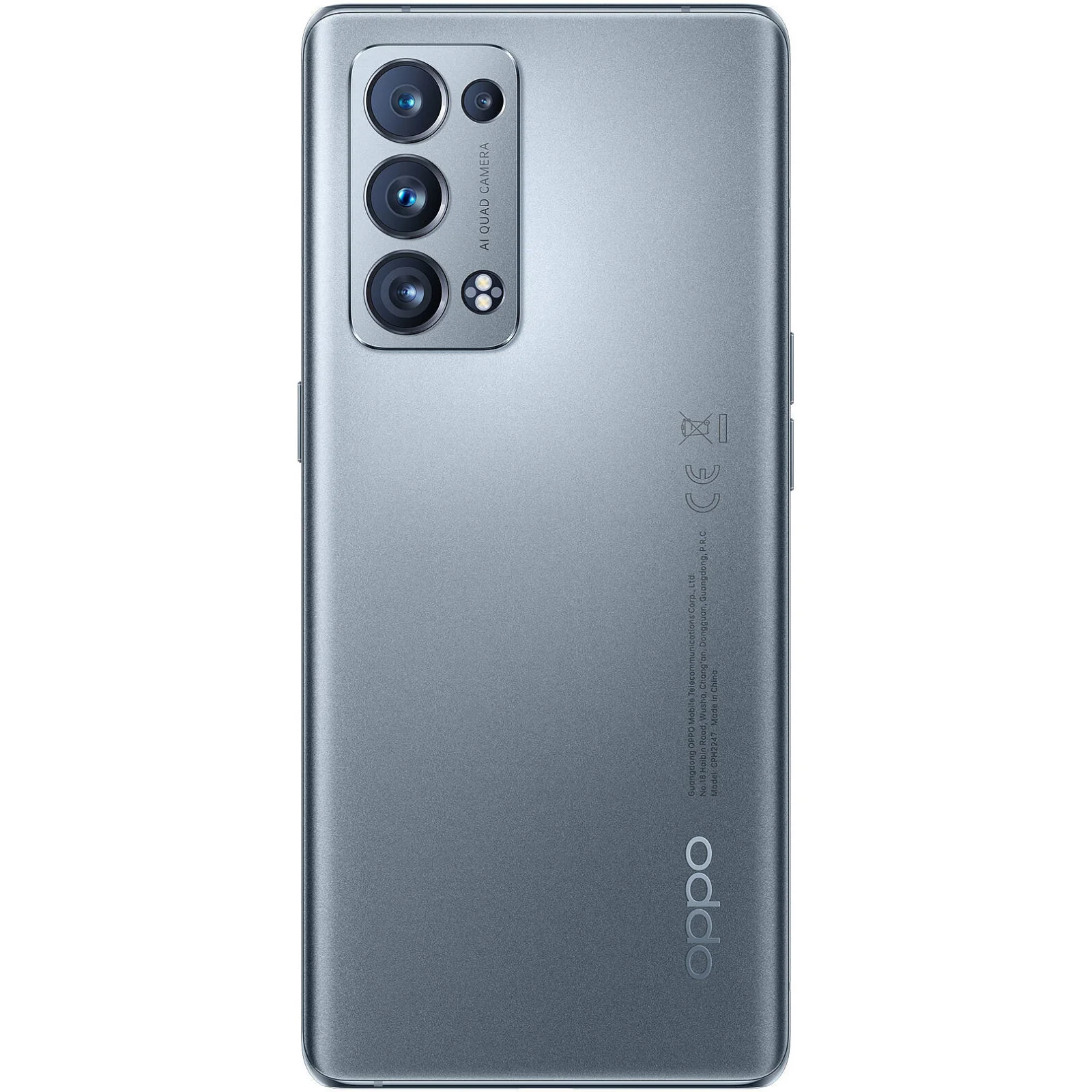 Смартфон Oppo Reno6 Pro 5G 12/256GB Snapdragon Lunar Gray EU