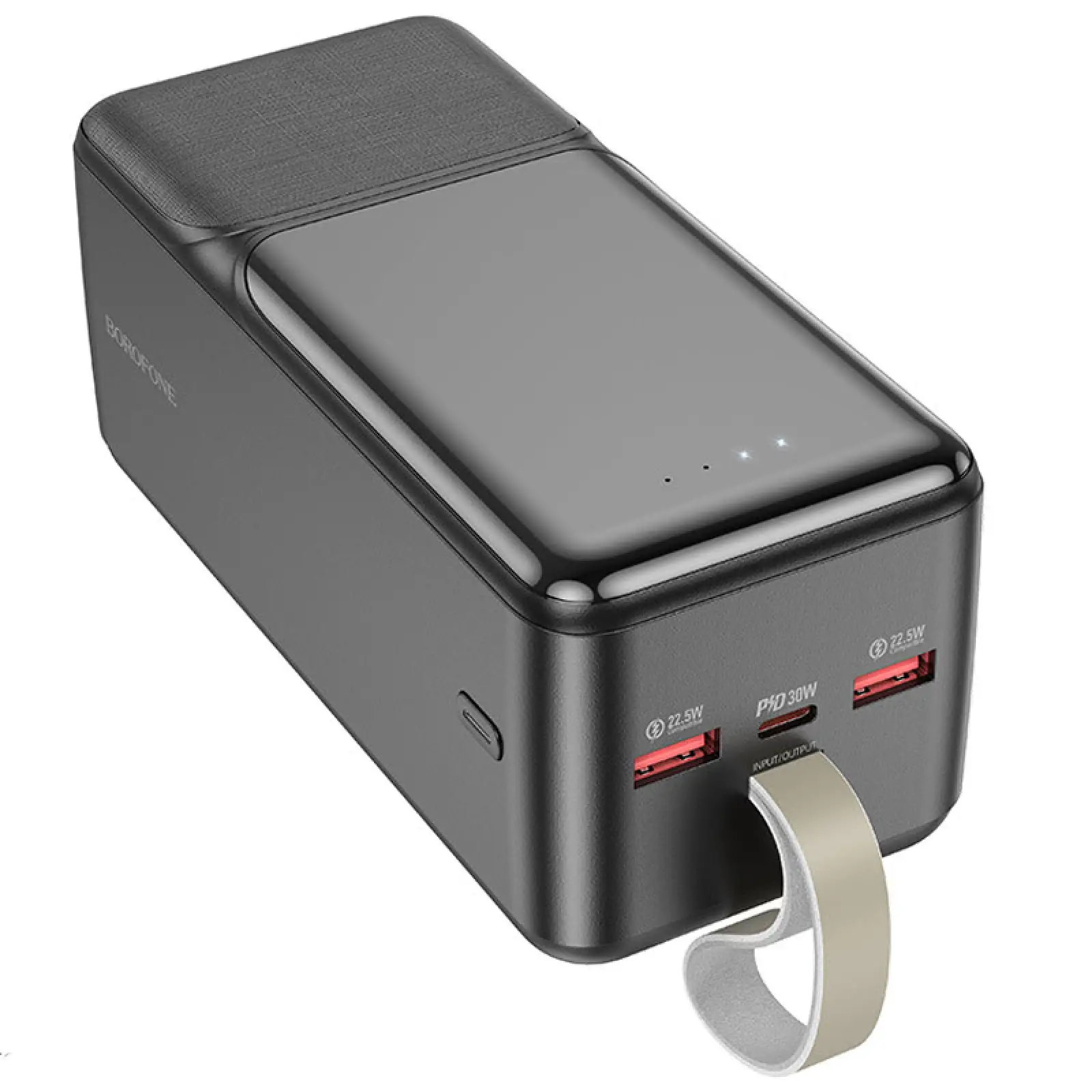 Зовнішній акумулятор Borofone BJ33D PD30W 50000 mAh Black
