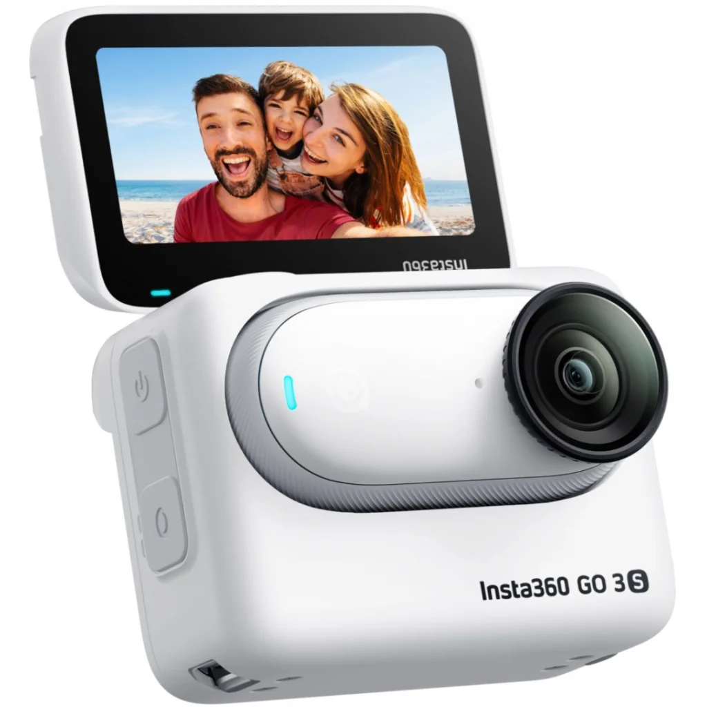 Экшн-камера Insta360 GO 3S 4K Standard Bundle 128GB White (CINSAATA_GO3S04)