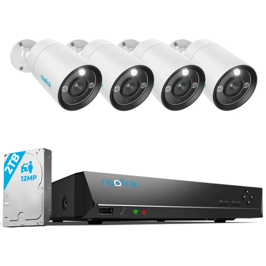 Комплект видеонаблюдения Reolink RLK8-1200B4-A 2.8 mm
