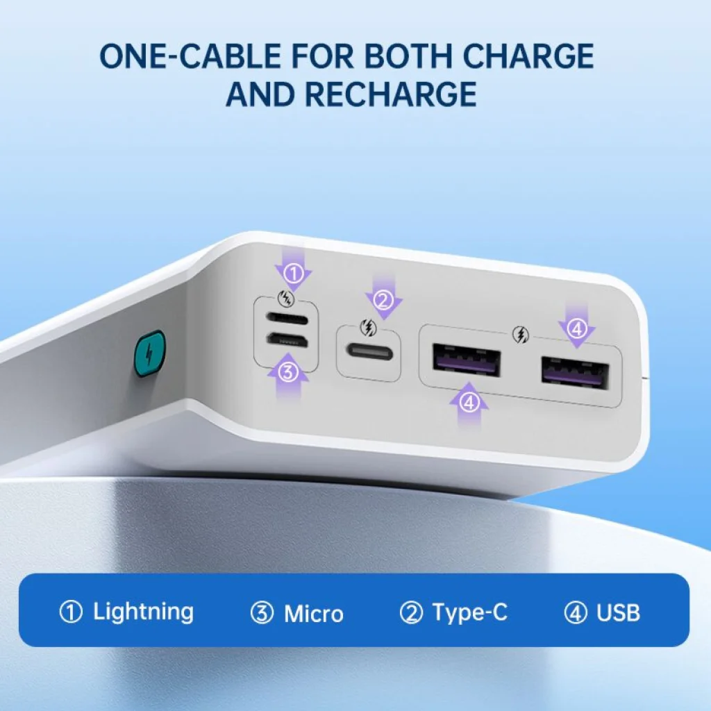 Зовнішній акумулятор Romoss 30000mAh Sense8F 22,5W (PHP30-711-1133H) UA