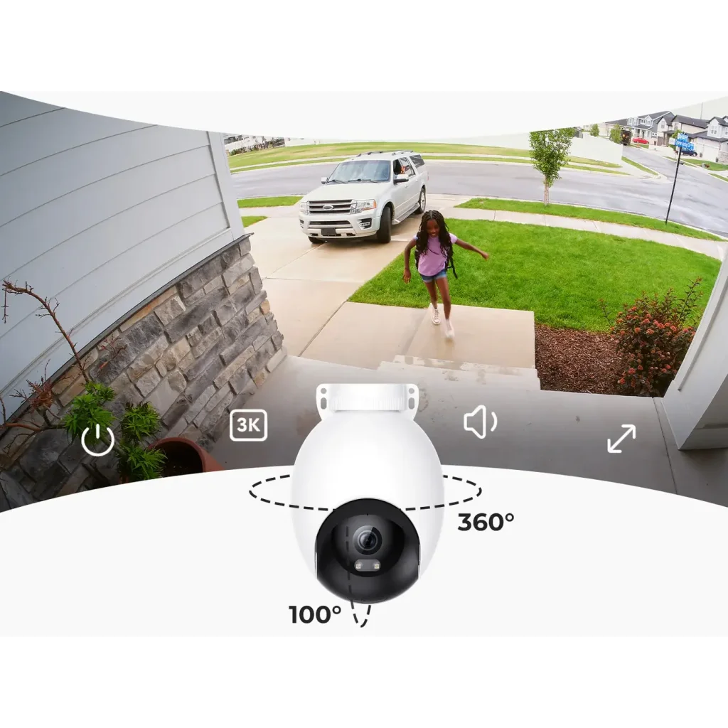 IP-камера видеонаблюдения IMILAB EC6 3K Spotlight Camera (CMSXJ65A) EU