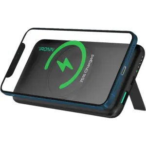 Внешний аккумулятор iRONN Magnetic Wireless 10000mAh Black (IR2015MWH)