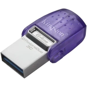 USB накопичувач Kingston 64 GB DataTraveler microDuo 3C (DTDUO3CG3/64GB)