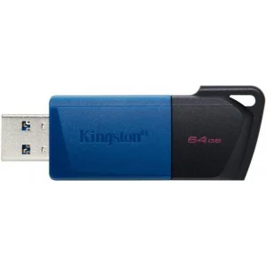 USB накопичувач Kingston 64 GB DataTraveler Exodia M USB 3.2 Blue (DTXM/64GB)
