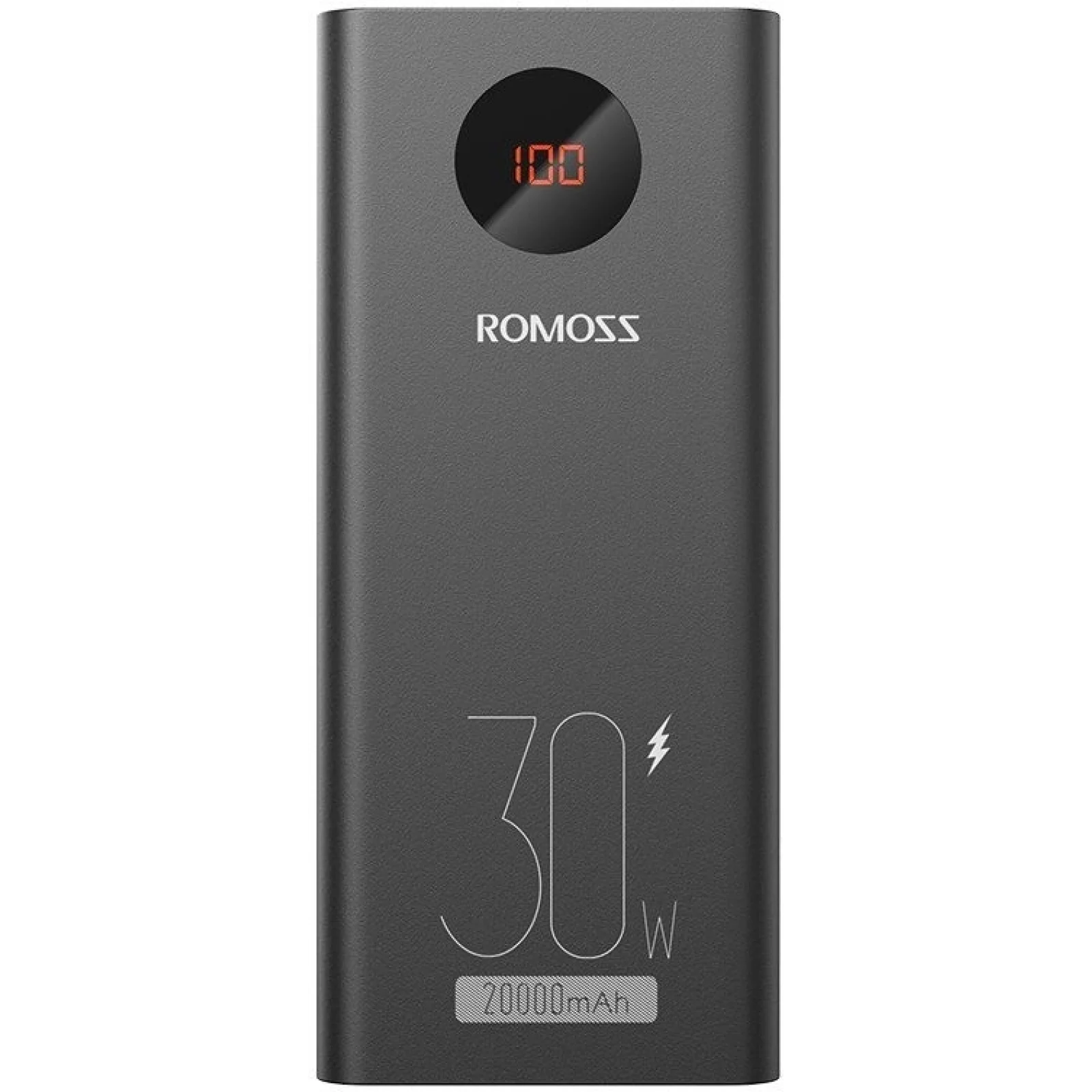 Зовнішній акумулятор Romoss 20000mAh PEA20 30W Black (PEA20-192-2111H) UA