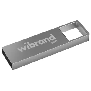 USB накопичувач Wibrand 8 GB Shark Silver USB 2.0 (WI2.0/SH8U4S)
