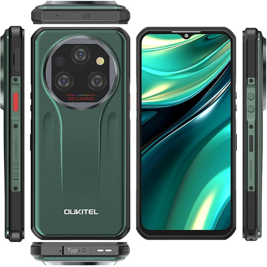 Смартфон Oukitel WP39 6/256GB Green EU