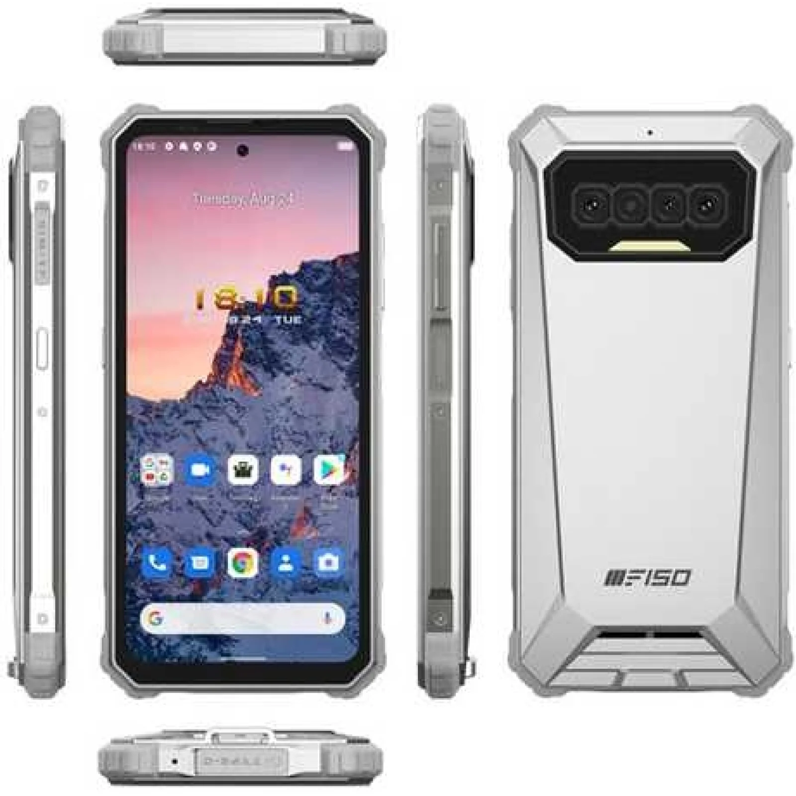 Смартфон Oukitel F150 R2022 8/128GB Silver EU