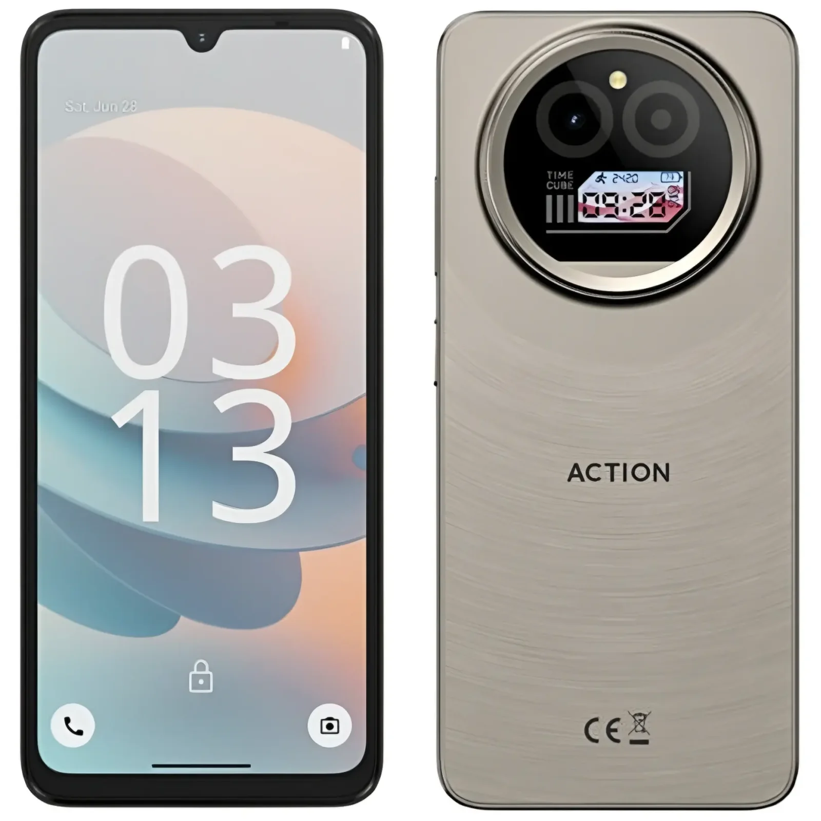 Смартфон Oukitel IIIF150 Action A5 Pro 3/256GB Titanium EU