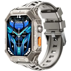 Смарт-годинник Oukitel BT80 Gray (6931940752947) EU