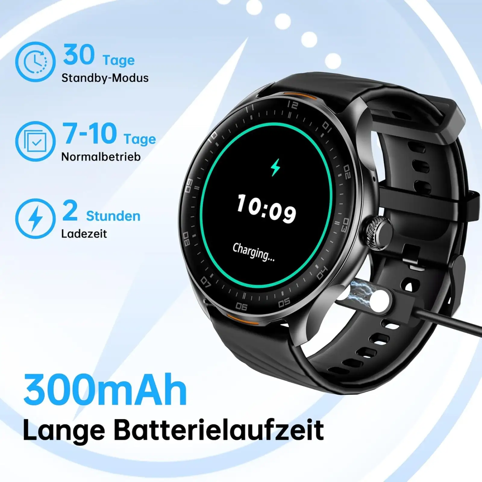 Смарт-годинник Oukitel V6 Black UA
