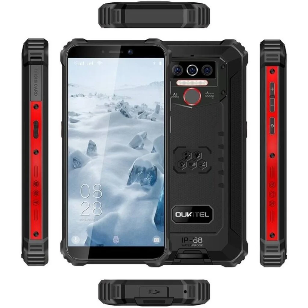 Смартфон Oukitel WP5 4/32GB Black/Red