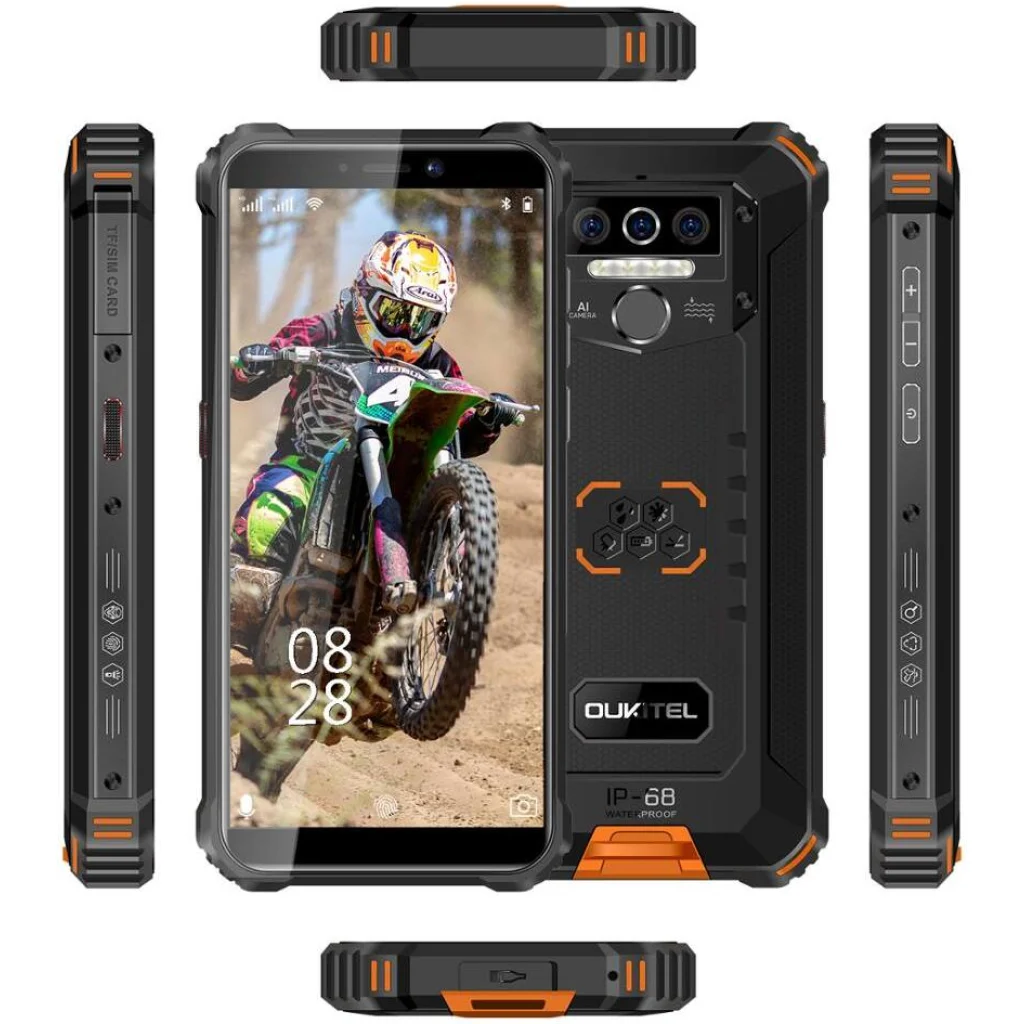 Смартфон Oukitel WP5 4/32GB Black/Orange