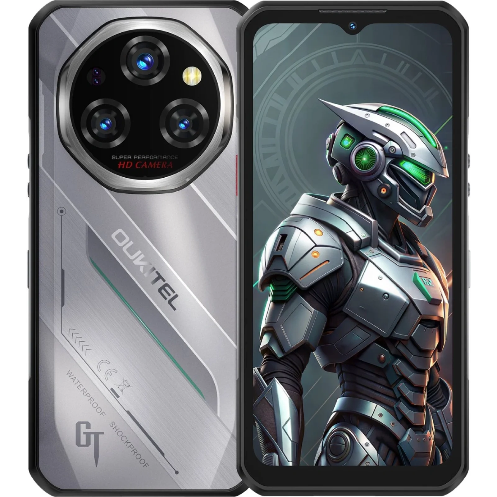 Смартфон Oukitel WP62 8/256GB Silver EU