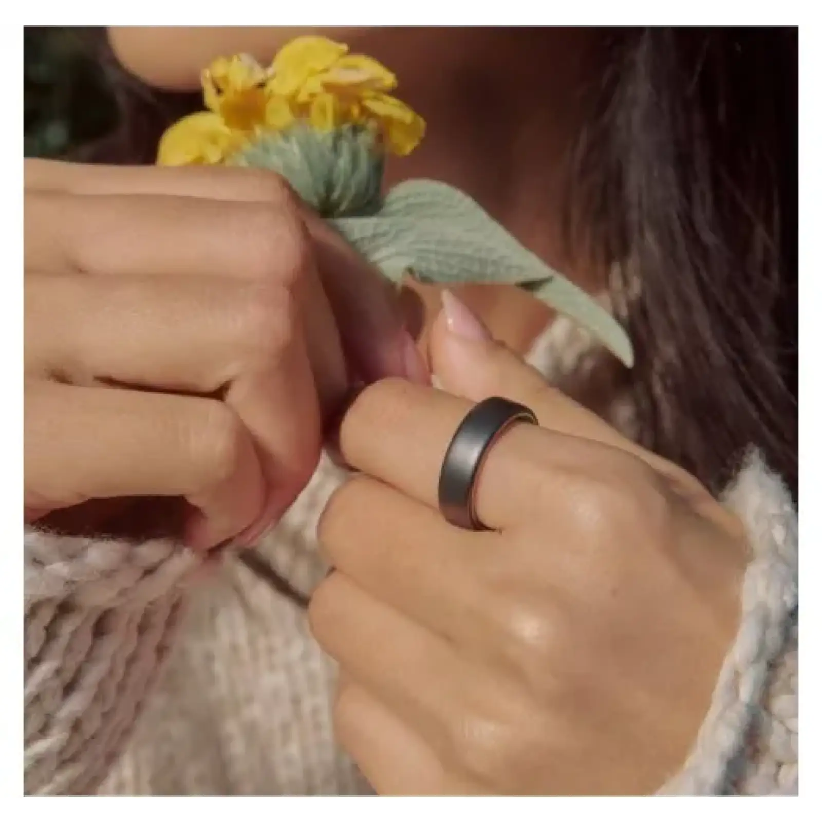 Смарт-кільце Oura Ring 5 Stealth - Size 7 (JZ90-61620-07)