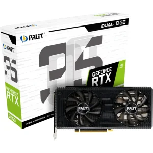 Відеокарта Palit GeForce RTX 3050 Dual (NE63050019P1-190AD) UA