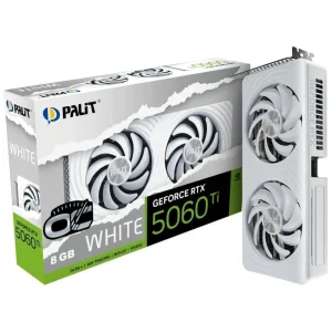 Видеокарта Palit NVIDIA RTX 5060 Ti WHITE OC 8GB (NE7506TU19P1-GB2062M) UA