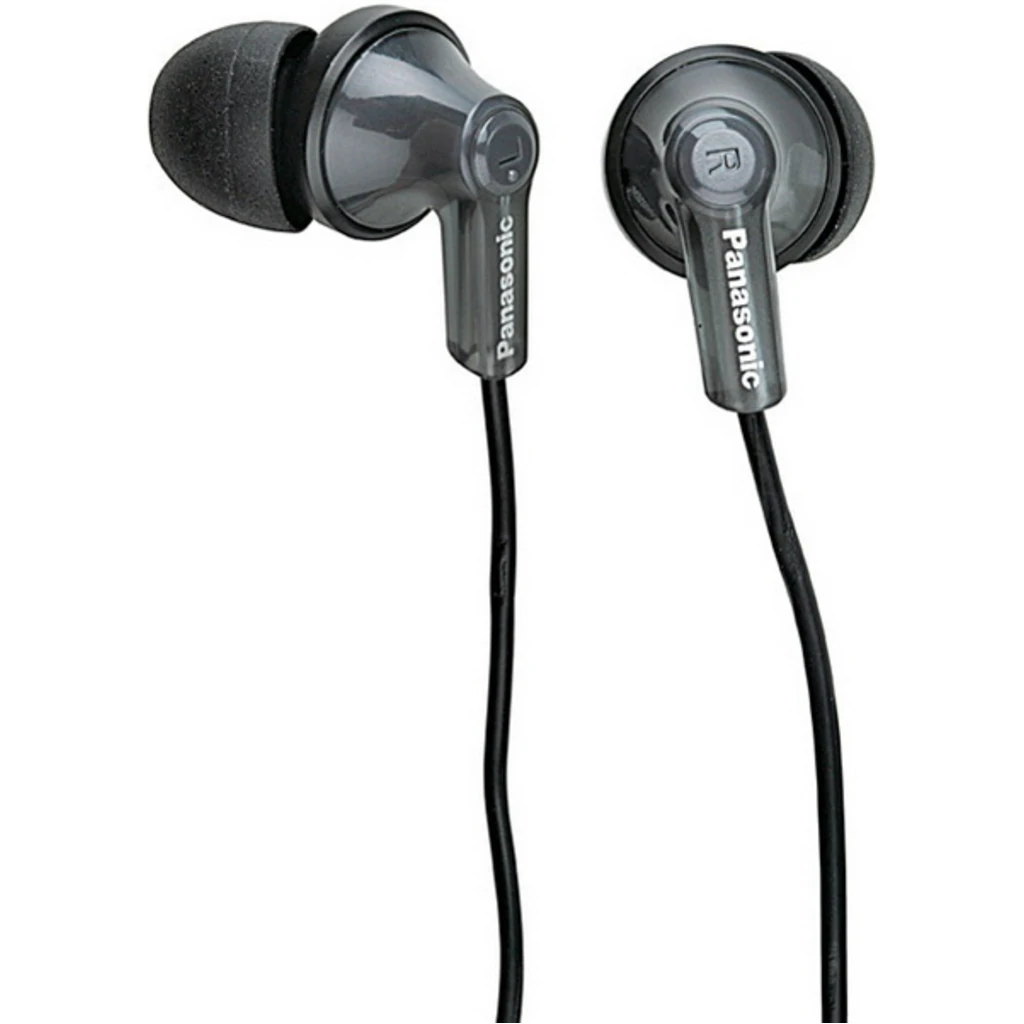 Навушники внутрішнього типу PANASONIC RP-HJE118GU-K Black