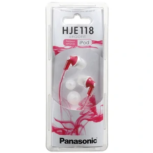 Навушники внутрішнього типу PANASONIC RP-HJE118GU-P Pink