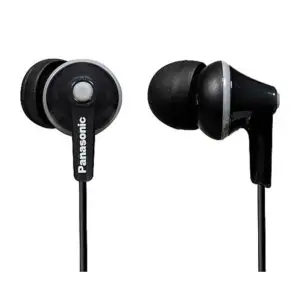 Цвет: Черный - Наушники-вкладыши PANASONIC RP-HJE120EE-K Black