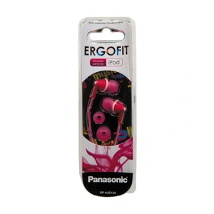 Наушники-вкладыши PANASONIC RP-HJE125E-P Pink