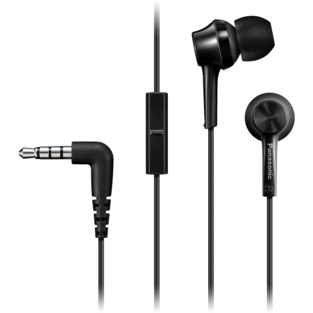 Наушники-вкладыши PANASONIC RP-TCM115GC-K Black