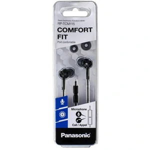 Наушники-вкладыши PANASONIC RP-TCM115GC-K Black