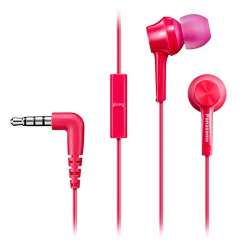 Навушники внутрішнього типу PANASONIC RP-TCM115GC-P Pink
