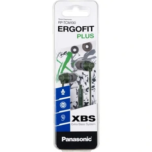 Наушники-вкладыши PANASONIC RP-TCM130GE-G Green