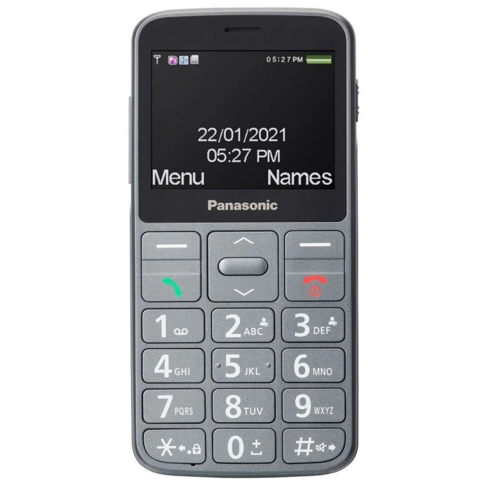 Мобільний телефон Panasonic KX-TU160 Black (KX-TU160EXG) UA
