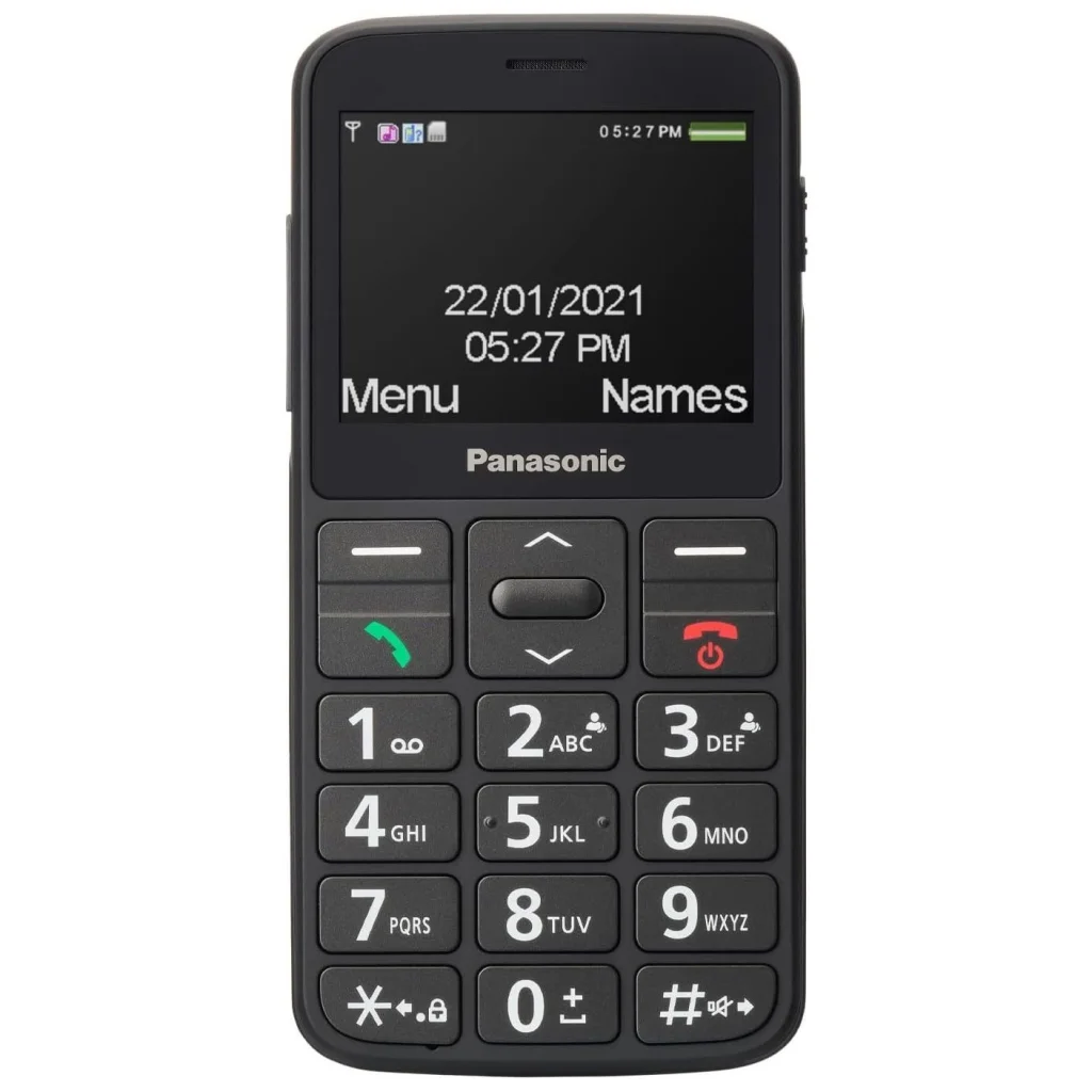 Мобільний телефон Panasonic KX-TU160 Black (KX-TU160EXB) UA