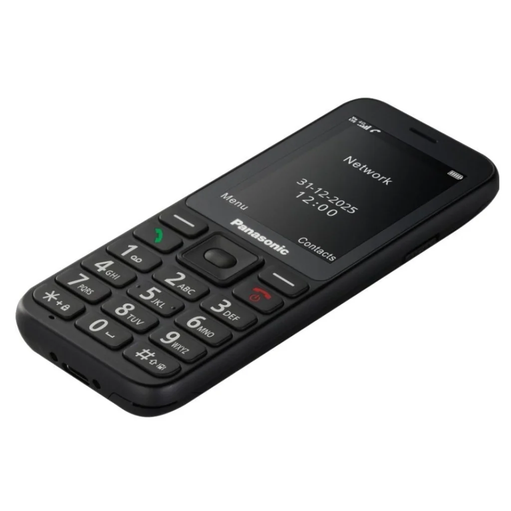 Мобільний телефон Panasonic KX-TU250 Black (KX-TU250EXB) UA