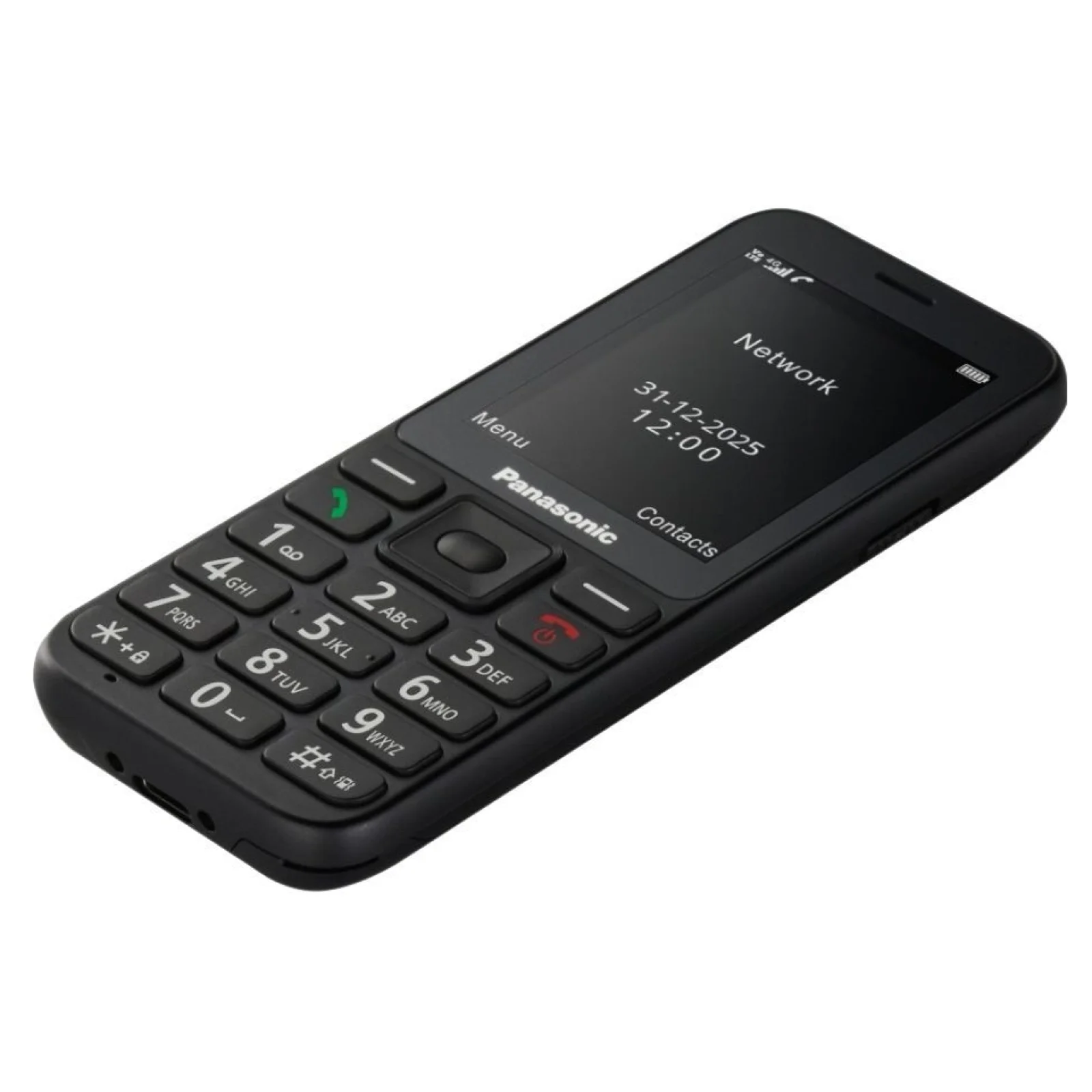 Мобільний телефон Panasonic KX-TU250 Black (KX-TU250EXB) UA
