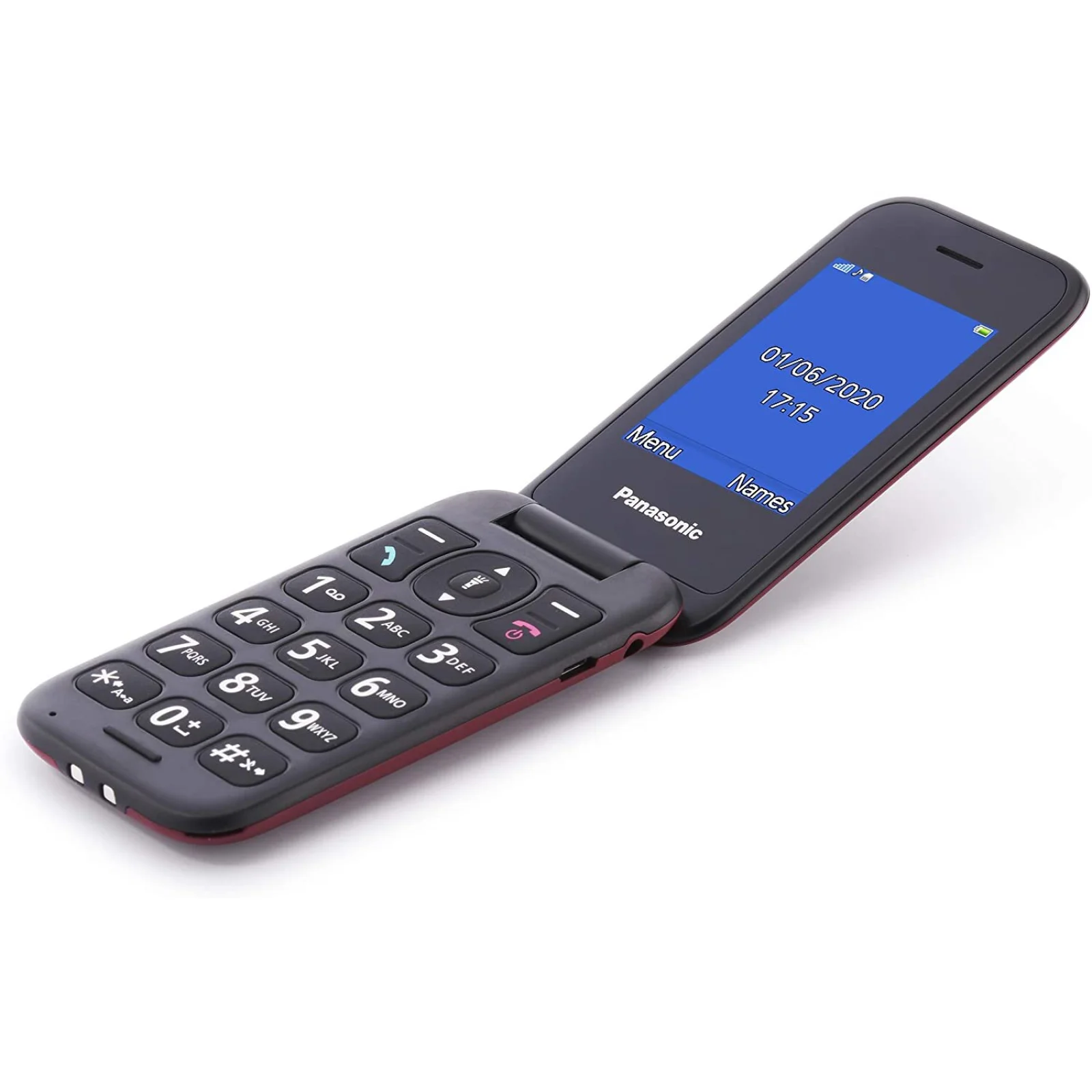 Мобильный телефон Panasonic KX-TU400 Red (KX-TU400EXR) UA