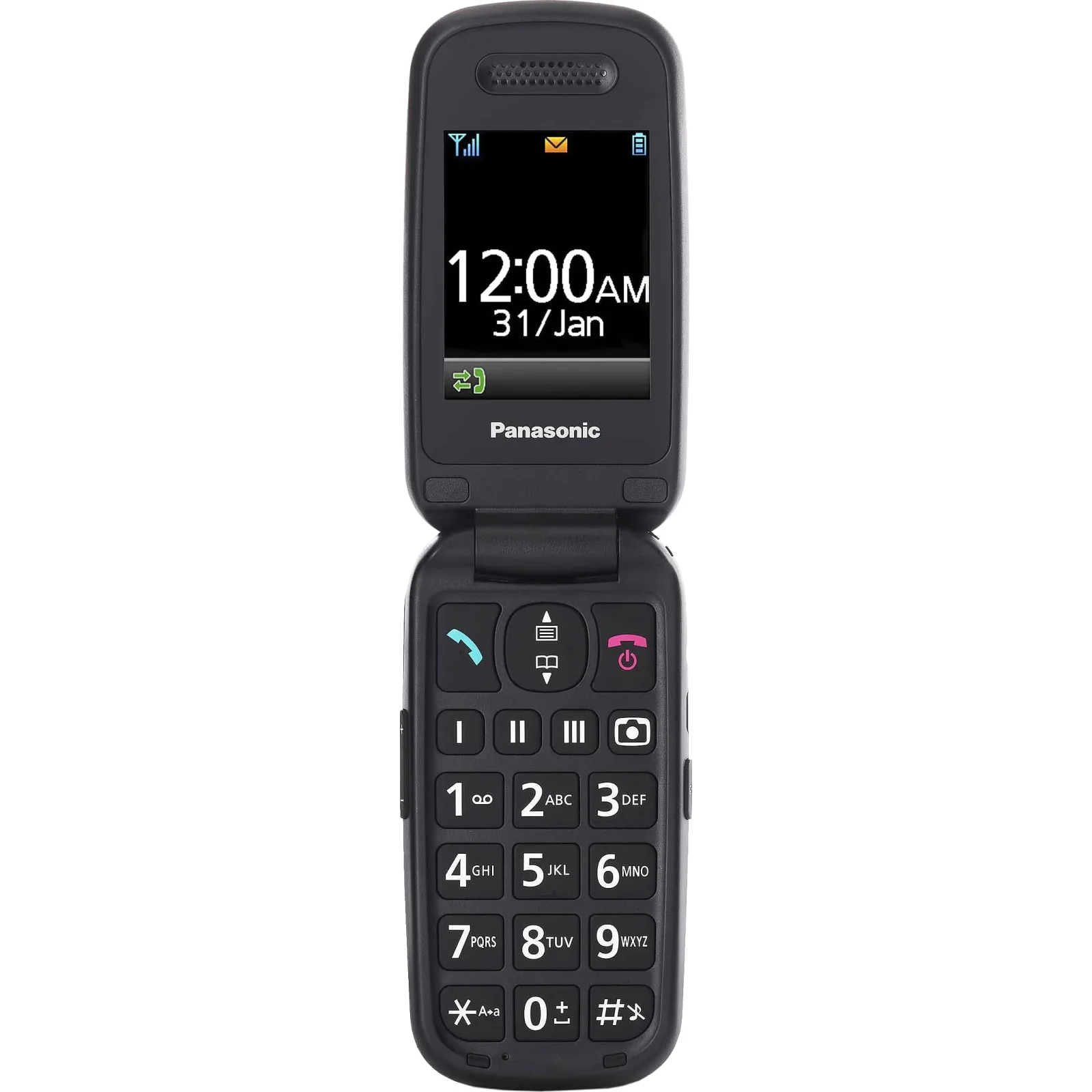 Мобільний телефон Panasonic KX-TU446 Black (KX-TU446EXB) UA