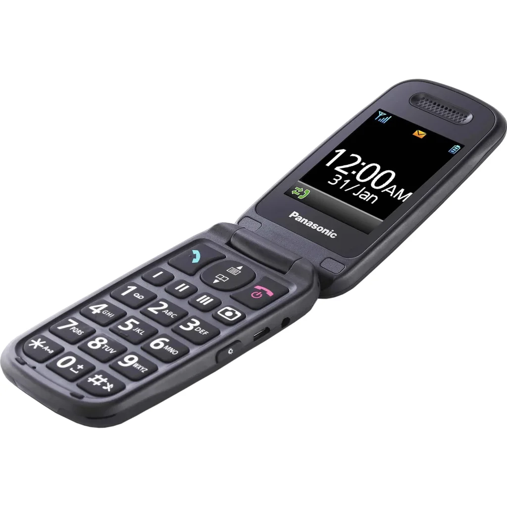 Мобільний телефон Panasonic KX-TU446 Black (KX-TU446EXB) UA