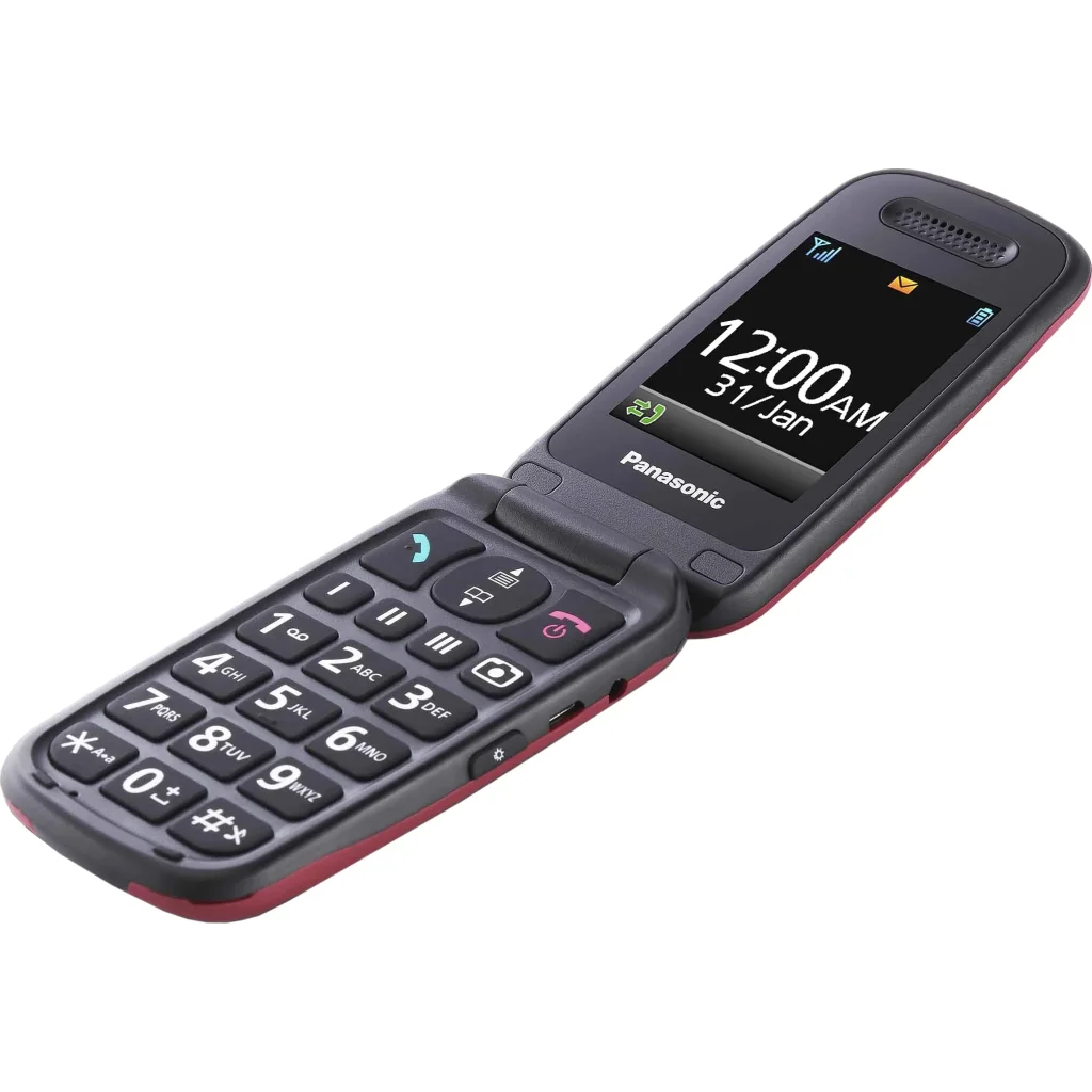 Мобільний телефон Panasonic KX-TU446 Red (KX-TU446EXR) UA