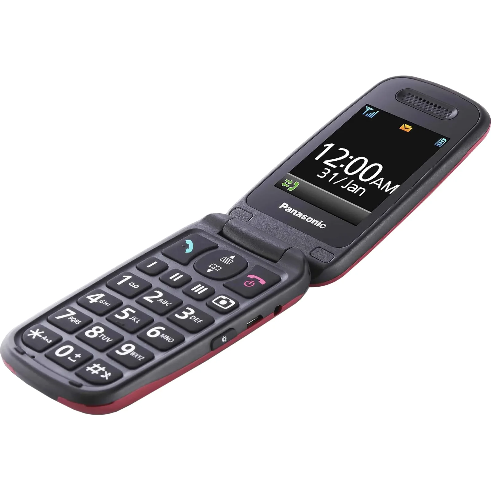 Мобільний телефон Panasonic KX-TU446 Red (KX-TU446EXR) UA