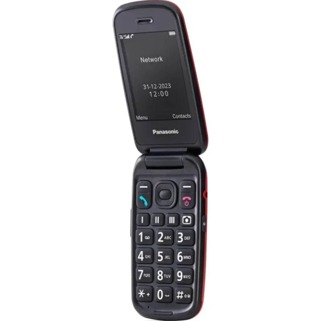 Мобільний телефон Panasonic KX-TU550 Red (KX-TU550EXR) UA