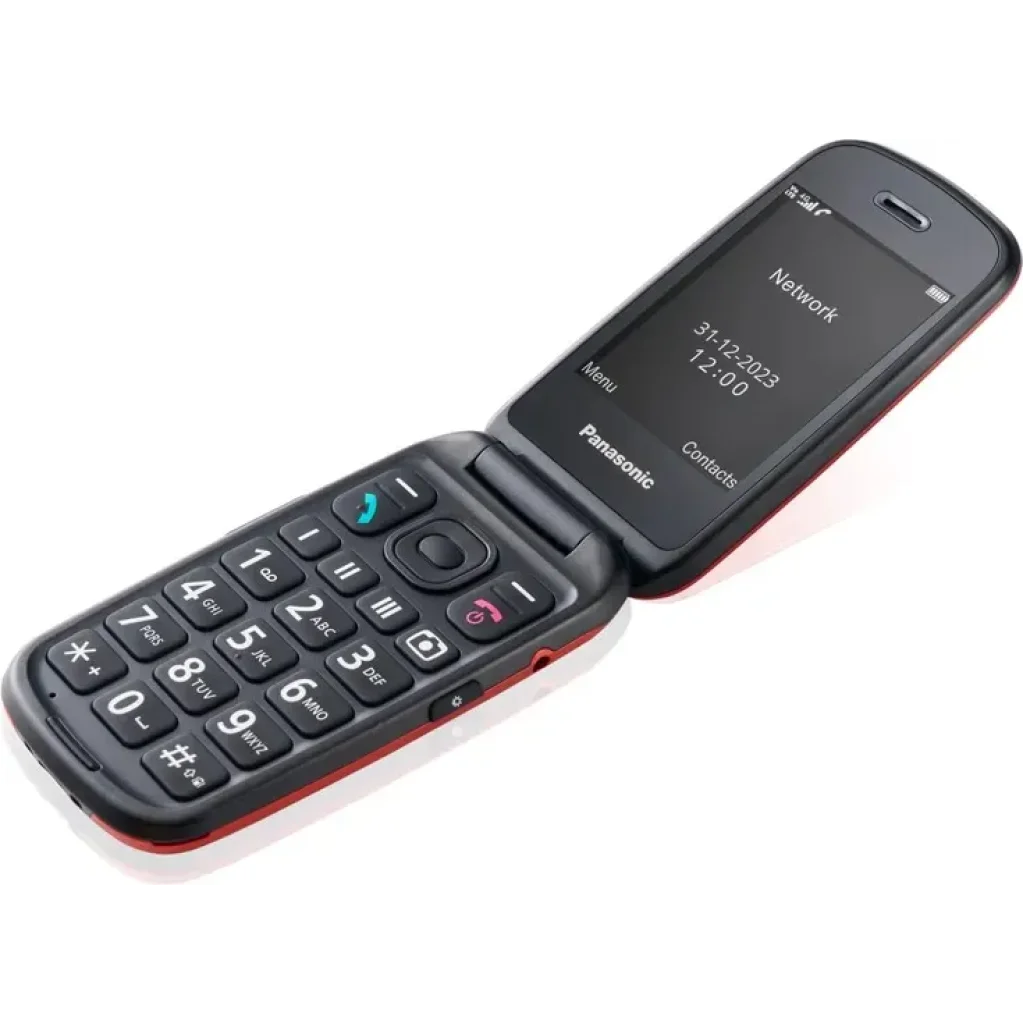 Мобільний телефон Panasonic KX-TU550 Red (KX-TU550EXR) UA